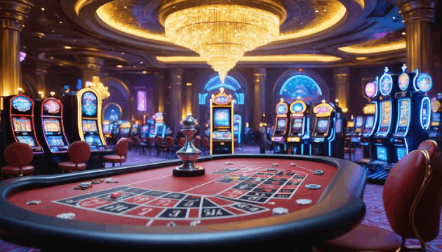Interface do catálogo de jogos online 54bet com categorias puzzles e party games